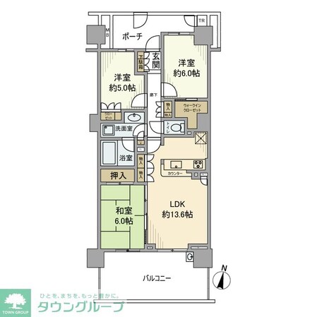 ヴィークステージ北千住イーストレジデンスの物件間取画像